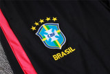 Mens Brazil Training Suit Black - Red 2026