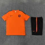 Mens Netherlands Short Training Suit Orange 2026