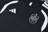 Mens Spain Short Training Suit Black 2026