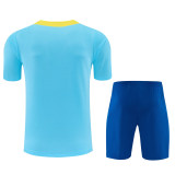 Mens Barcelona Short Training Suit Blue 2025/26