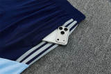 Mens Ajax Short Training Suit Light Blue 2026/27