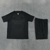 Mens Real Madrid Short Training Suit Black 2026/27