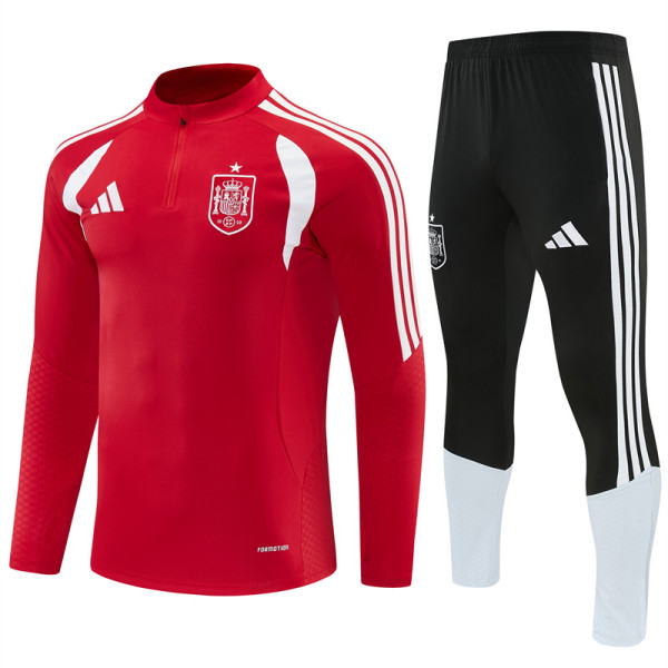 Mens Spain Training Suit Red 2026