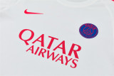 Mens PSG Short Training Suit White 2026/27