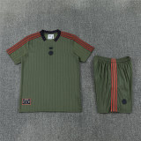 Mens Bayern Munich Short Training Suit Green 2025/26