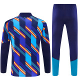 Mens Spain Training Suit Blue 2026