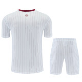 Mens Arsenal Short Training Suit White 2025/26