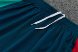 Mens Portugal Short Training Suit Green 2026