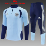Kids Ajax Training Suit Light Blue 2026/27