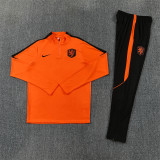 Kids Netherlands Training Suit Orange 2026
