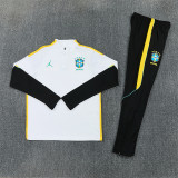Mens Brazil x Jordan Training Suit White 2026