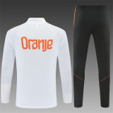 Kids Netherlands Training Suit White 2026