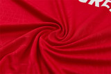 Mens Portugal Short Training Suit Red 2026