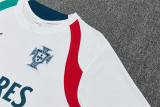 Mens Portugal Short Training Suit White 2026