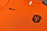 Mens Netherlands Short Training Suit Orange 2026