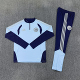 Mens Ajax Training Suit Light Blue 2026/27