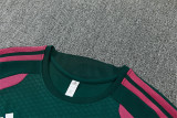 Mens Real Madrid Short Training Suit Dark Green 2026/27
