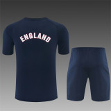 Kids England Short Training Suit Navy 2026