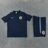 Kids England Short Training Suit Navy 2026