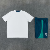 Mens Portugal Short Training Suit White 2026
