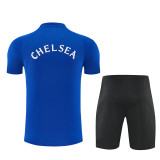 Mens Chelsea Short Training Suit Blue 2026/27