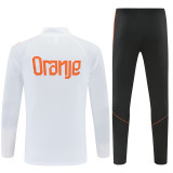 Mens Netherlands Training Suit White 2026