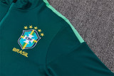 Mens Brazil Training Suit Dark Green 2026