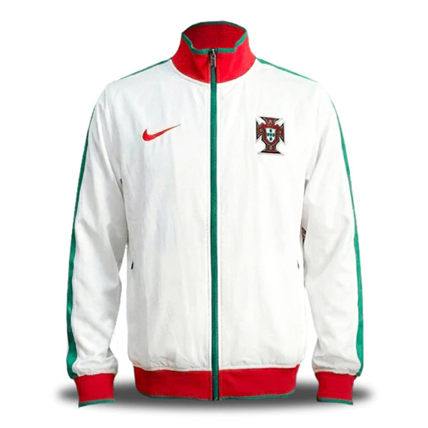 Mens Portugal Retro Windrunner Jacket White 2010/11