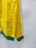 Mens Brazil Retro Windrunner Jacket Yellow 2010/11