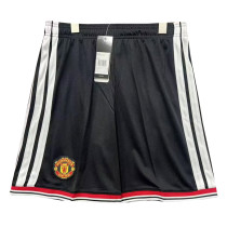 Mens Manchester United Home Black Shorts 2026/27