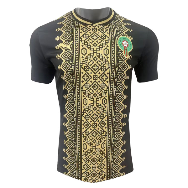 Mens Morocco Special Edition Black Gold Jersey FIFA World Cup 2026