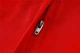 Mens Arsenal Jacket + Pants Training Suit Red-White 2026/27