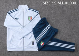 Mens Italy Jacket + Pants Training Suit Light Blue 2026