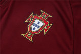 Mens Portugal Training Suit Burgundy 2026