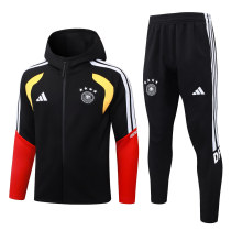 Mens Germany Hoodie Jacket + Pants Training Suit Black 2026