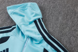 Mens Argentina Hoodie Jacket + Pants Training Suit Blue 2026