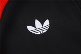 Mens River Plate Jacket + Pants Training Suit Black 2026/27