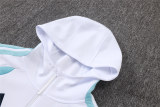 Mens Argentina Hoodie Jacket + Pants Training Suit White 2026