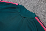 Mens Real Madrid Jacket + Pants Training Suit Dark Green 2026/27