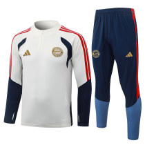 Mens Bayern Munich Training Suit Cream - Royal 2026/27