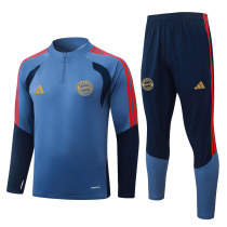 Mens Bayern Munich Training Suit Steel Blue 2026/27