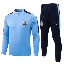 Mens England Training Suit Light Blue 2026