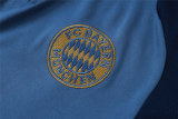 Mens Bayern Munich Training Suit Steel Blue 2026/27