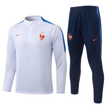 Mens France Training Suit White 2026