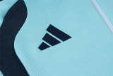 Mens Argentina Hoodie Jacket + Pants Training Suit Blue 2026