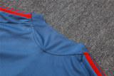 Mens Bayern Munich Training Suit Steel Blue 2026/27