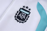 Mens Argentina Hoodie Jacket + Pants Training Suit White 2026