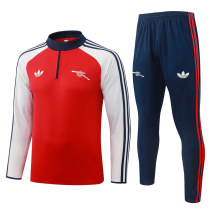 Mens Arsenal Training Suit Red - White 2026/27