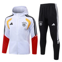 Mens Germany Hoodie Jacket + Pants Training Suit White 2026