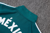 Mens Mexico Jacket + Pants Training Suit Dark Green 2026